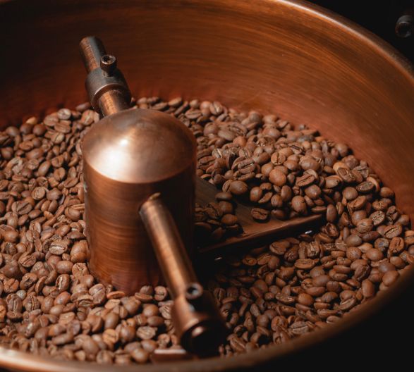 coffee-production-roasted-spinning-cooler-professional-machines-fresh-brown-coffee-beans
